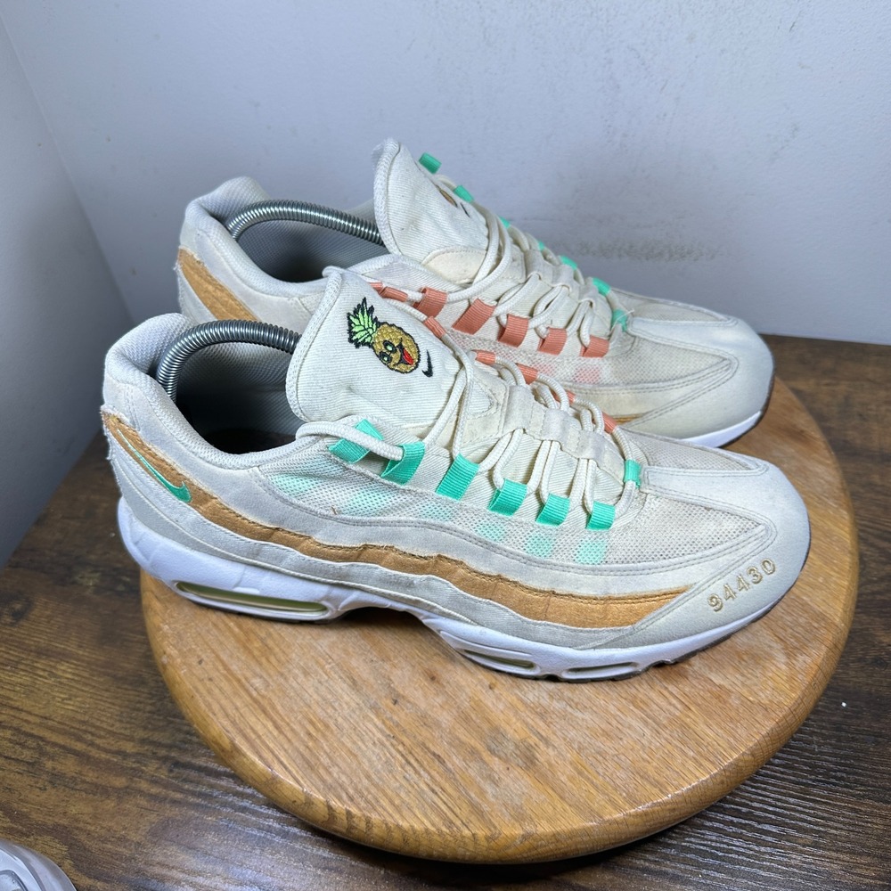 Nike Air Max 95 CZ0154-100 Happy Pineapple Mens Size 12 Shoes Sneakers